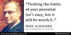 Mike Schiemer Michael James Schiemer quotes bootstrap business blog
