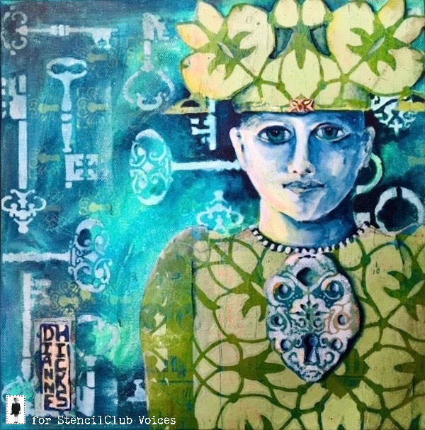 StencilGirl Talk Voices use keys to unlock January 2018!