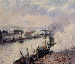 Steamboats In The Port of Rouen