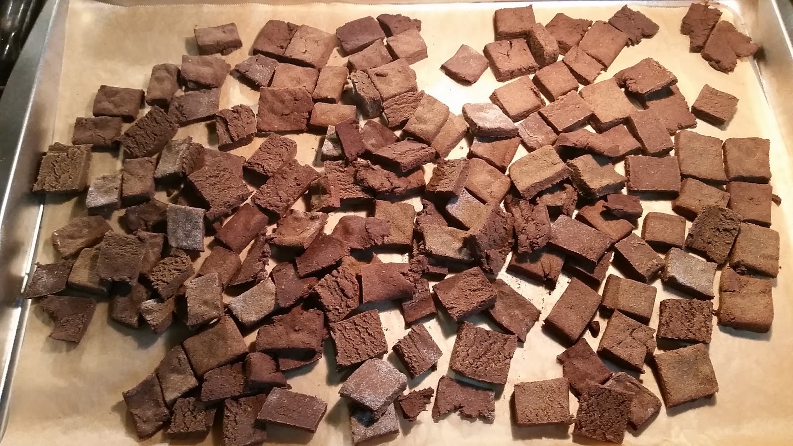 Vodka And A Glue Gun Pumpkin Buckwheat Dog Treats (Grain Free, Gluten