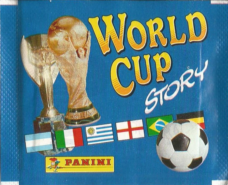 LOTTO 20 BUSTINE FIFA WORLD CUP STORY PANINI 