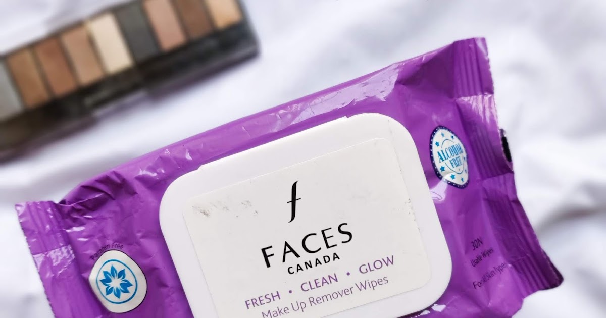 FACES Canada ParabenFree and AlcoholFree Makeup Remover Wipes Review