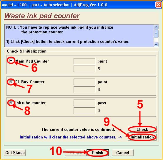 Reset Ink Level Printer Epson L100, L200 dan L800 GaptekAja 2016