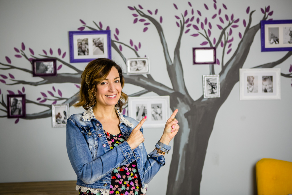 családfa faldekoráció inspiraciok