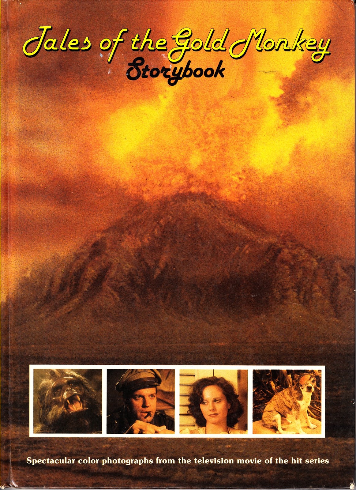 STARLOGGED GEEK MEDIA AGAIN 1982 TALES OF THE GOLD MONKEY STORYBOOK