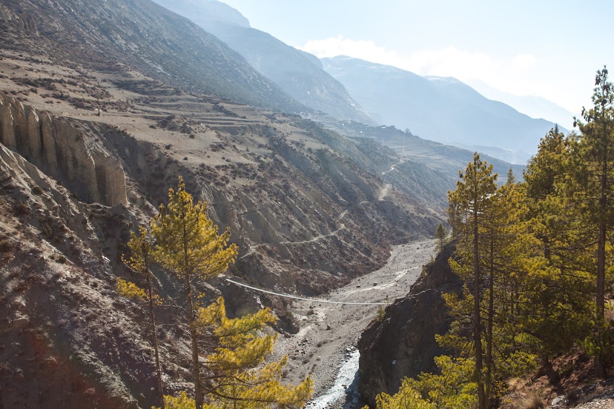 200км по красно-белым черточкам.. Around Annapurna. март-апрель 2017