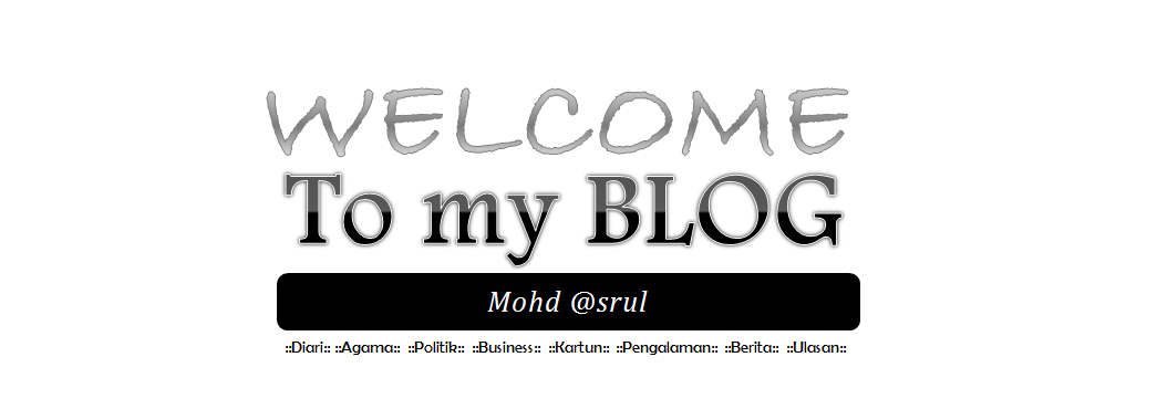 ..Welcome to Blog @srul..