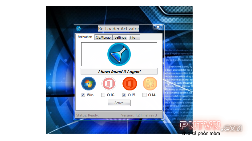 Re-Loader Activator 1.2 Final Rev 3 - Active mọi Windows, Office bạn cần!