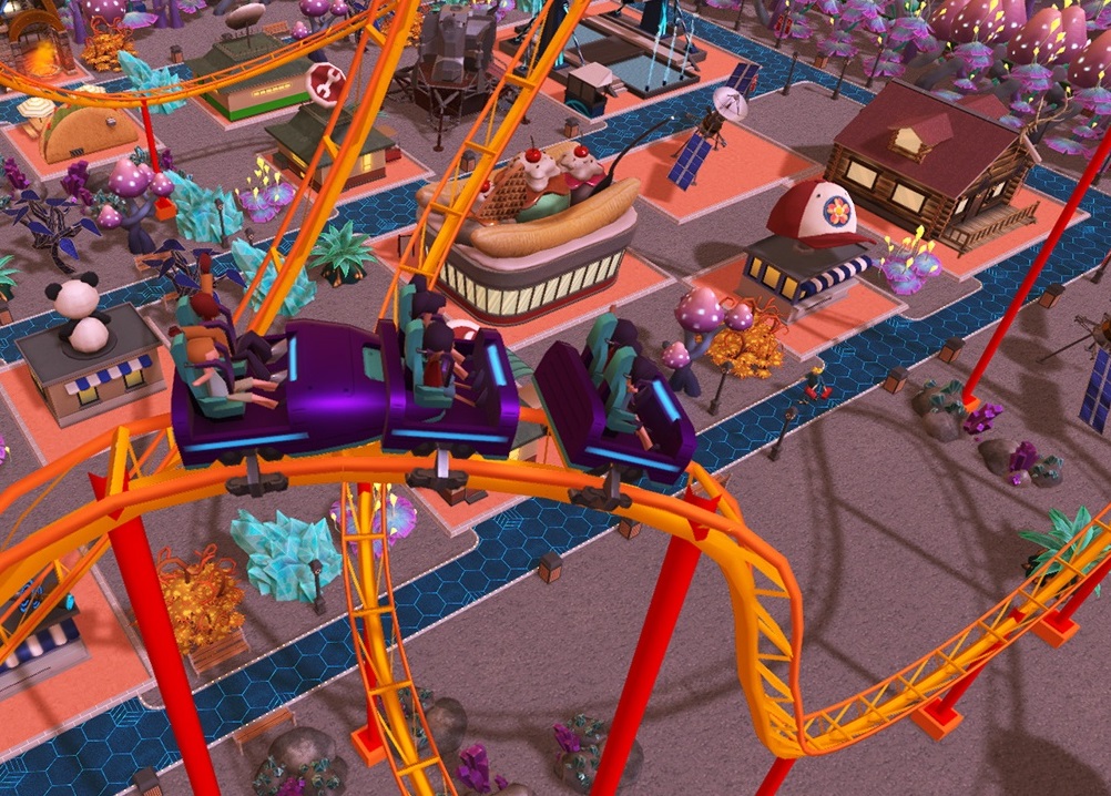 Review Rollercoaster Tycoon Adventures Nintendo Switch