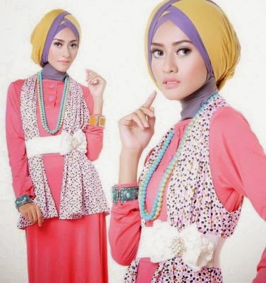 Contoh Model Desain Busana Muslim Remaja Terpopuler