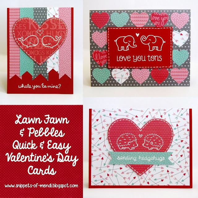 Snippets By Mendi: Pebbles & Lawn Fawn Quick & Easy ...