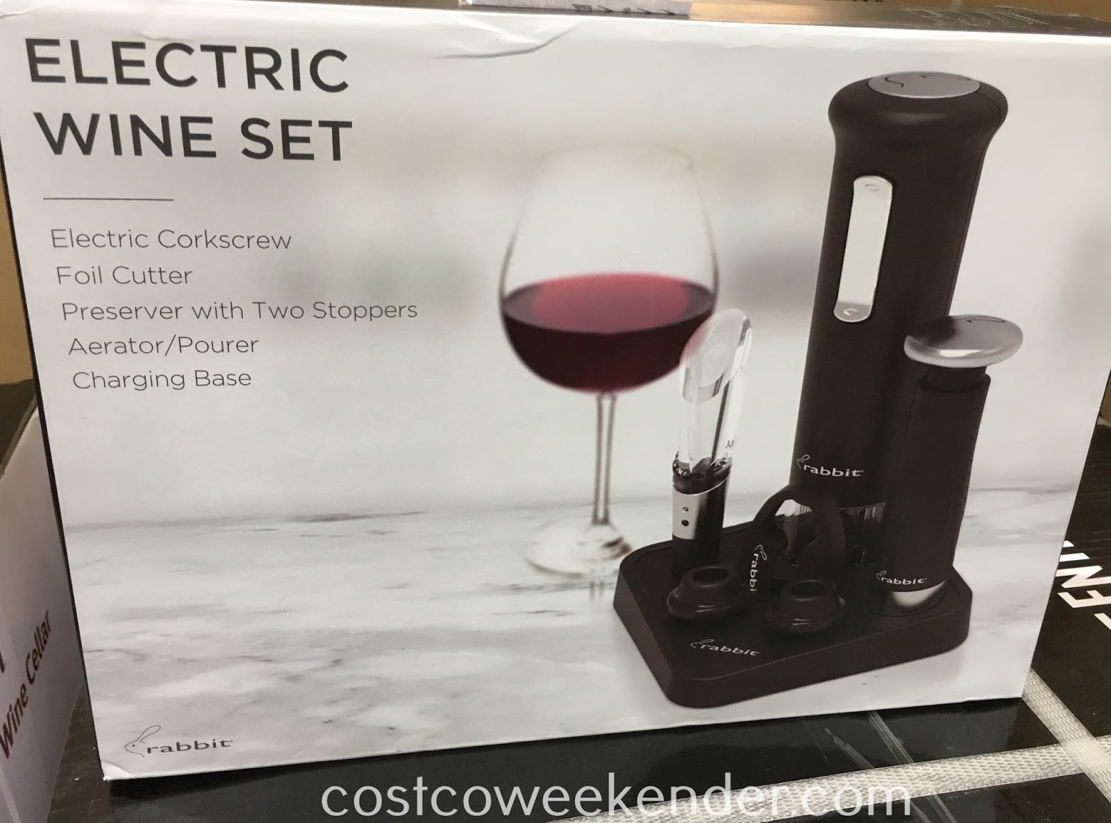 Rabbit Electric Wine Set Costco Weekender