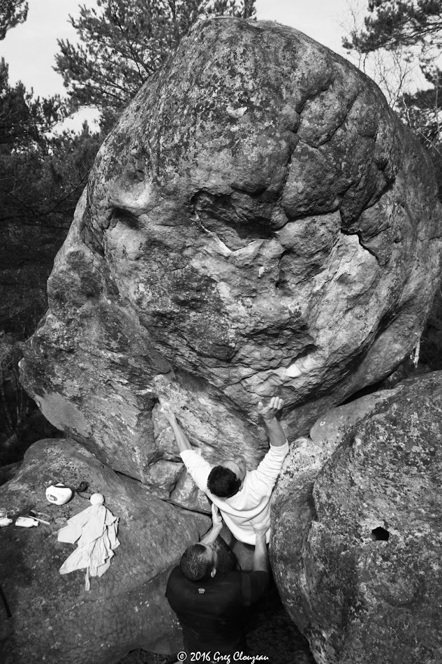Ivan dans Gorge profonde, 6C/7A, Sentier bleu 16 (C)2016 Greg Clouzeau Ivan dans Gorge profonde, 6C/7A, Sentier bleu 16 (C)2016 Greg Clouzeau