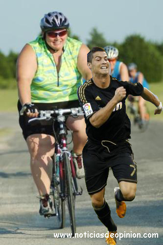 Fotos divertidas de CR7 Cristiano Ronaldo retocadas con Photoshop Fotos graciosas de CR7 Cristiano Ronaldo editadas con Photoshop