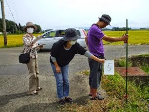 原告　家～通学路の放射能測定