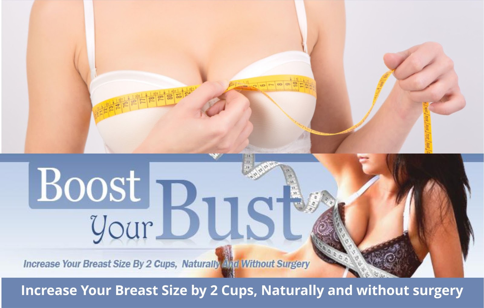 How to get your breasts bigger naturally