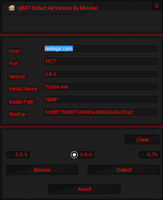 njRAT Detect All Version By MrJoker