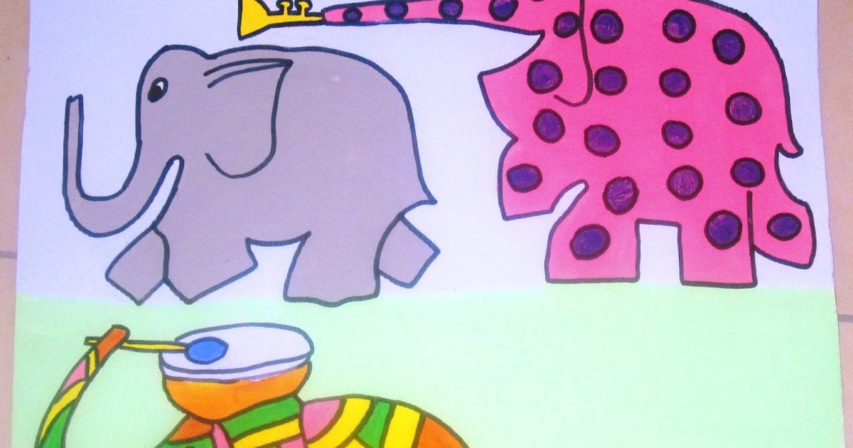 La Storia Di Elmer Presentata Ai Bambini - Maestra Mariangela Progetto