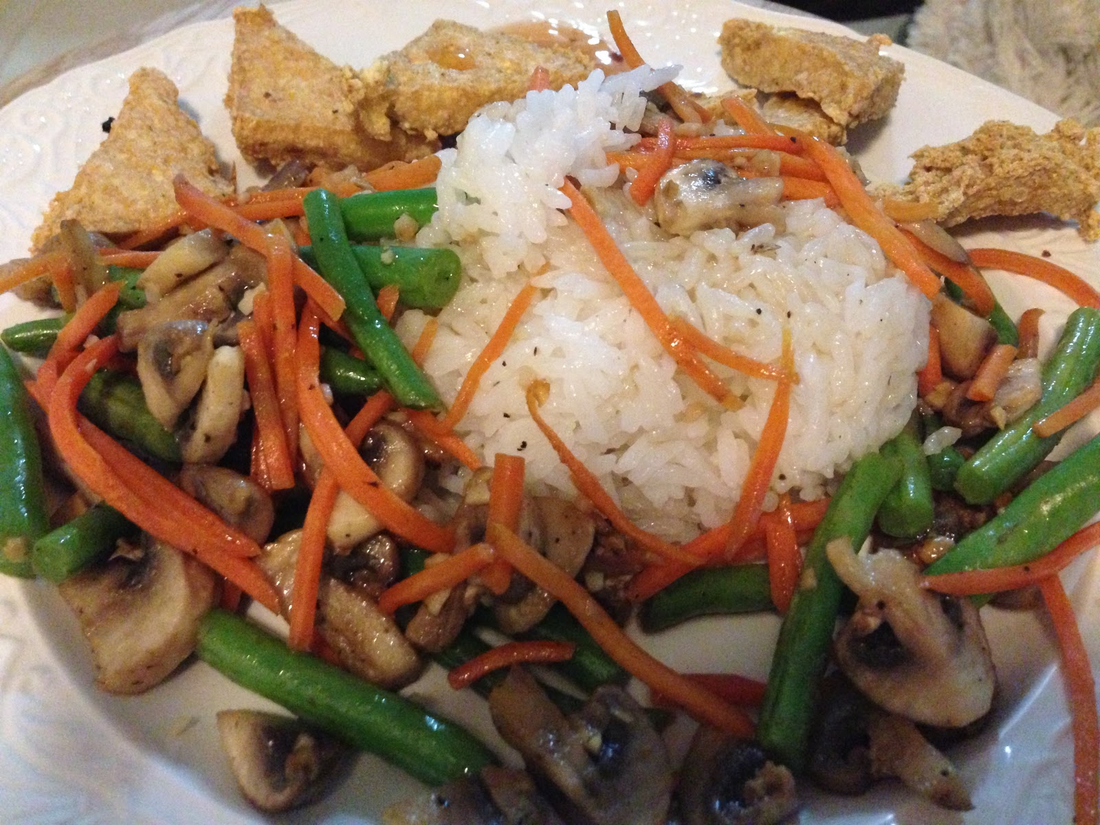 Hungry Panda: Home-made Stir-Fry and Deep Fried Tofu