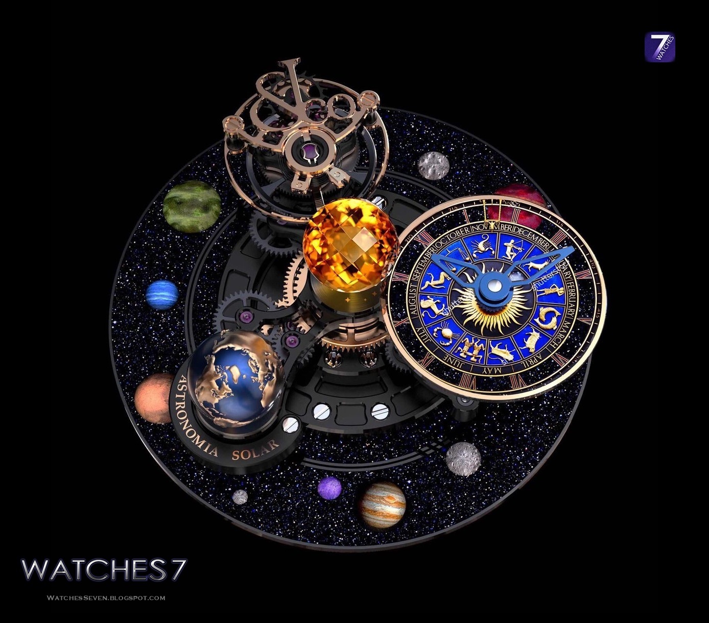 Планетарный час сегодня. Jacob and co планеты. Часы с планетами. Астрономические часы наручные. Часы «Солнечная система».