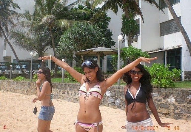 Hamatiya Lanka Srilankan Bikini Girls