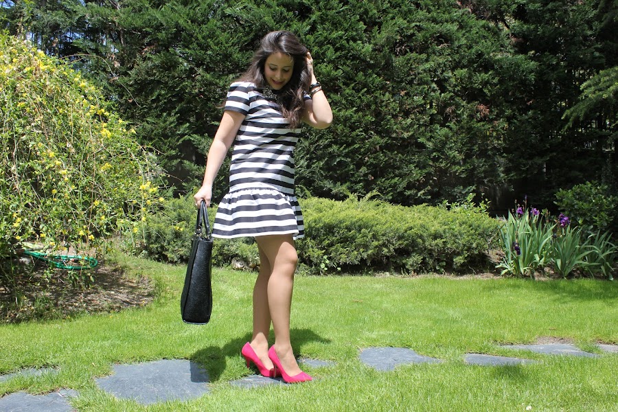 Cómo hacer vestido corto de rayas para el verano