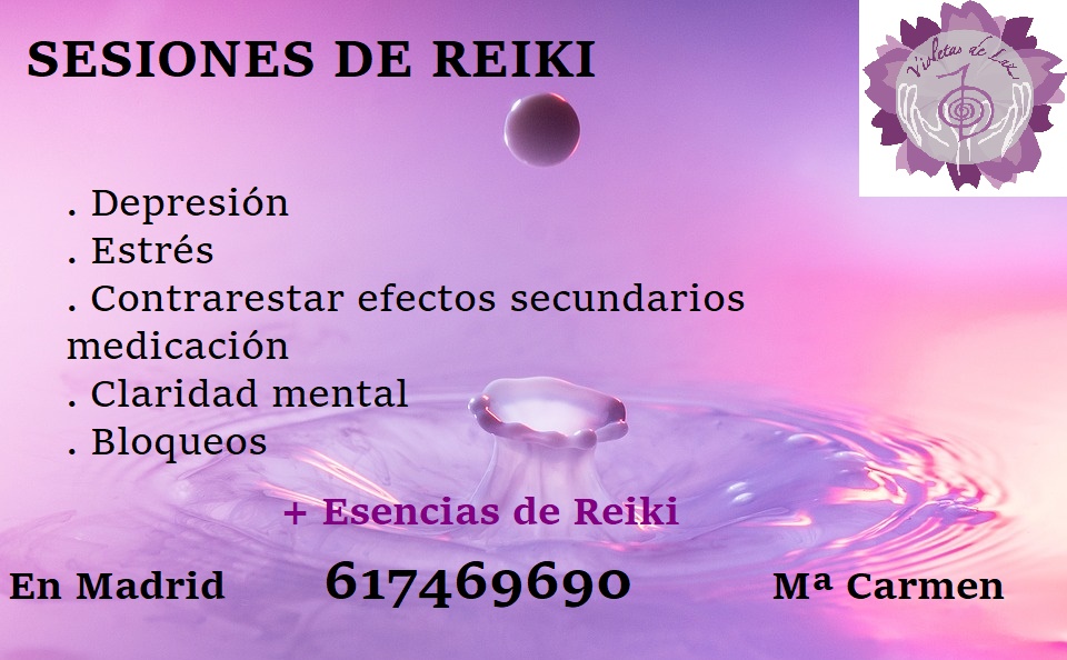 Sesiones reiki holistico