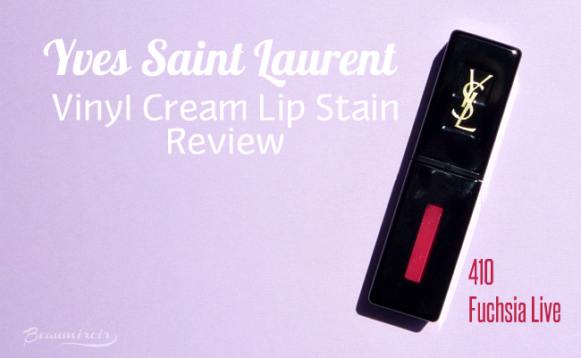 YSL Vinyl Cream Lip Stain: photos, swatches, review