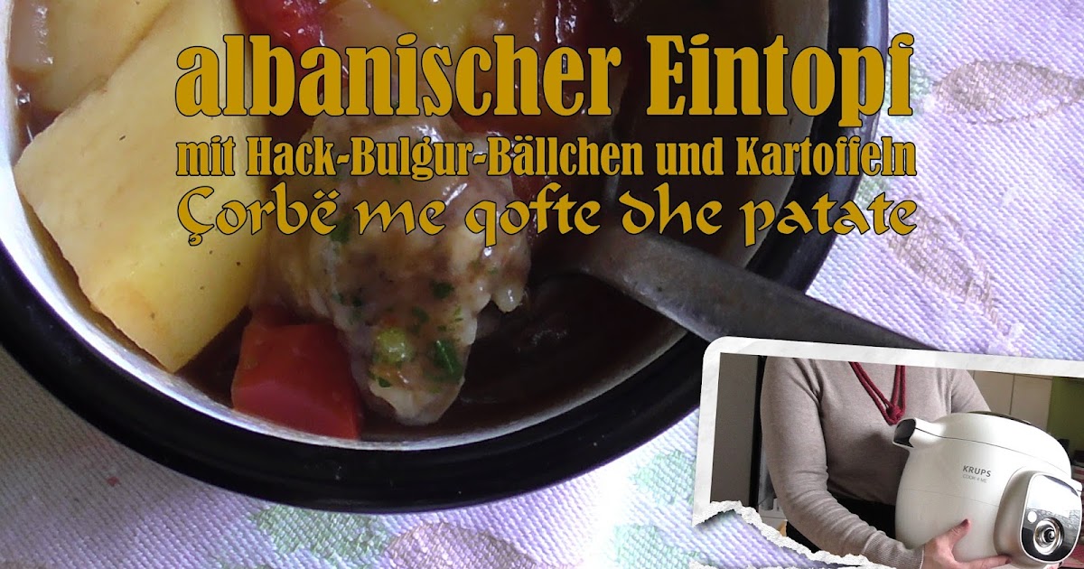 Janas Steinzeit: (Video) Kartoffel-Topf mit Hackfleisch-Bulgur-Bällchen ...