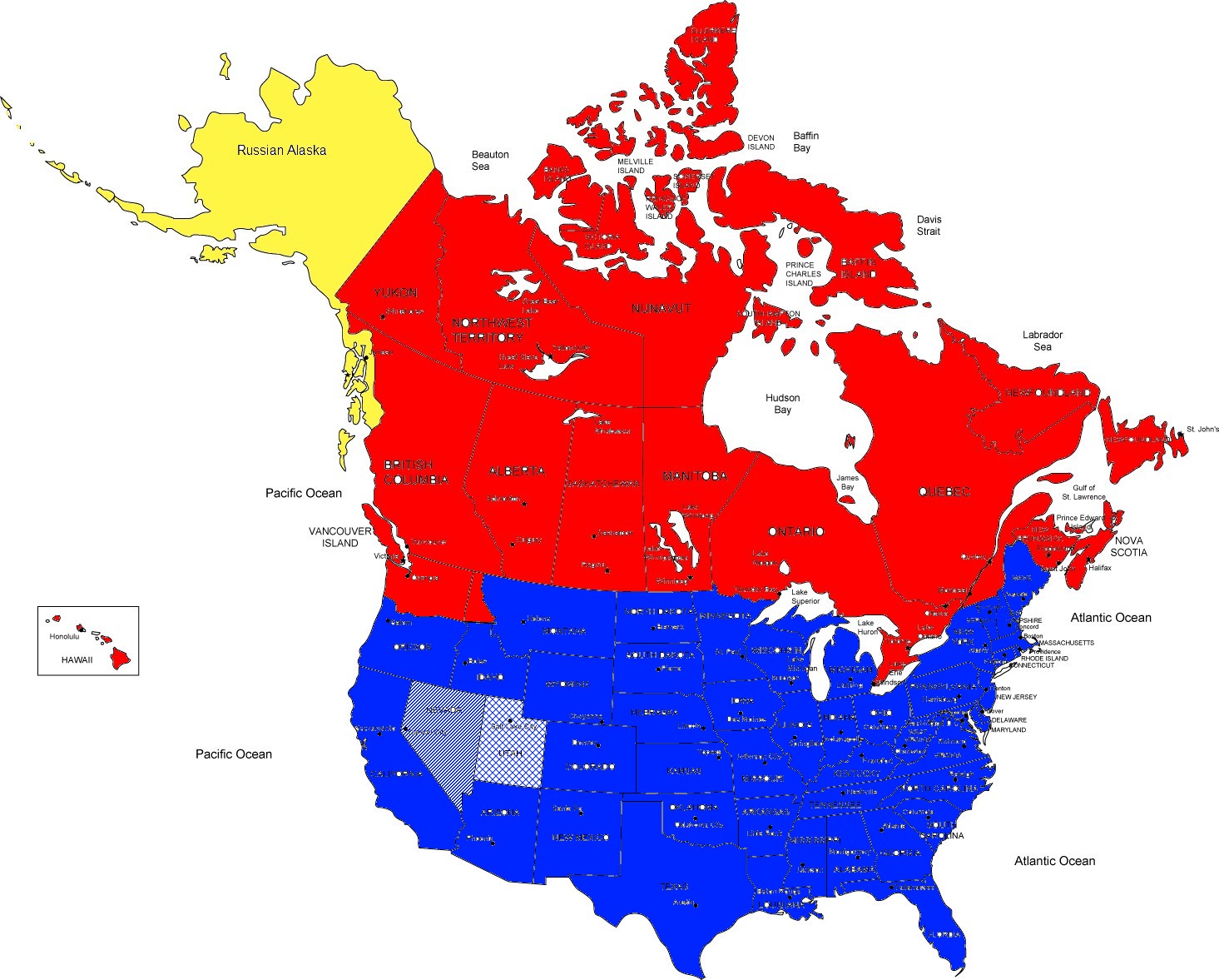 Население англо саксонской америки. Красные и синие штаты. State Azure фото.