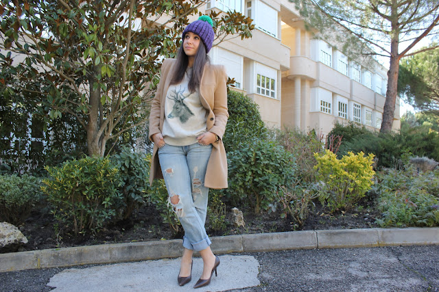 DIY como hacer gorro de lana con pompon