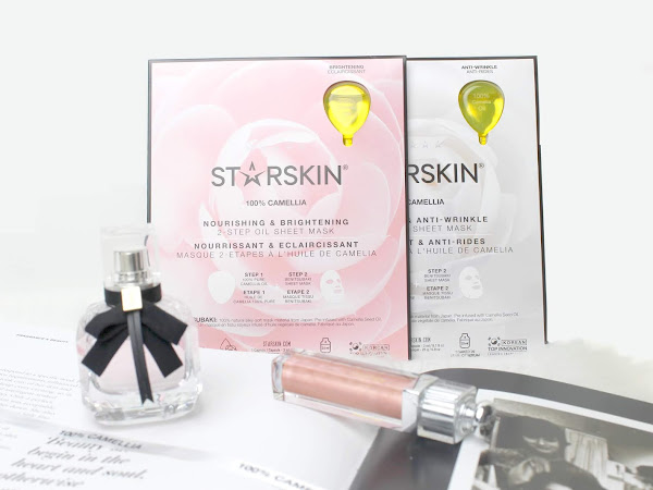 STARSKIN 100% Camellia 2-Step Oil Sheet Masks