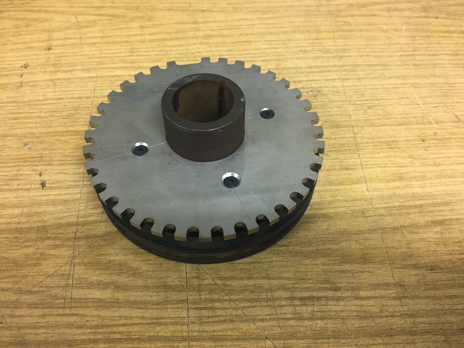 Mike's Triumph Troubles Trigger Wheel and EDIS