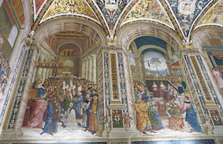 Duomo de Siena-Biblioteca Piccolomini o Libreria Piccolomini. Duomo de Siena-Biblioteca Piccolomini o Libreria Piccolomini.