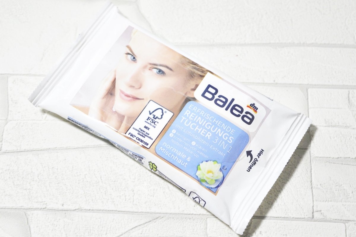 Balea erfrischende Reinigungstücher