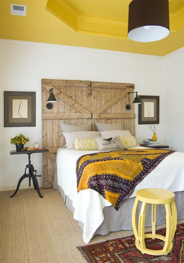 Living in DesignLand: CABECEROS DE CAMA CON TABLAS DE MADERA