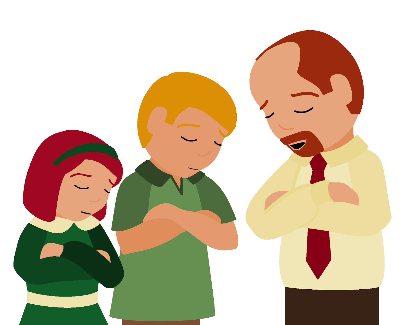 clipart family praying together - photo #20