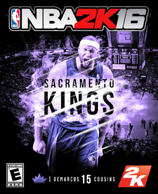 NBA 2K16 Custom Covers - Sacramento Kings