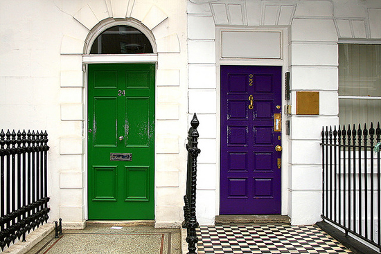 Baker Street, London Door
