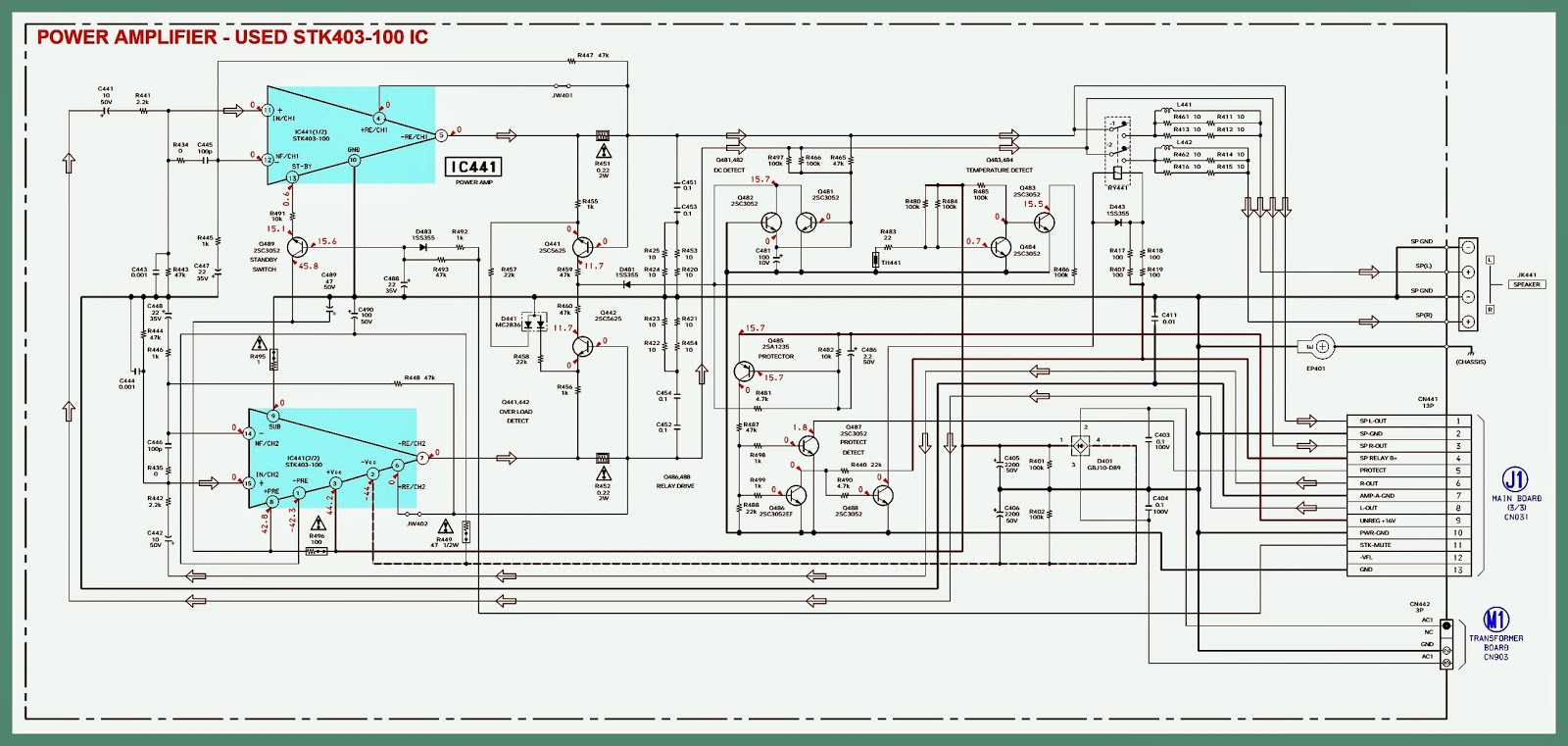Stk403 120 Circuit Diagram