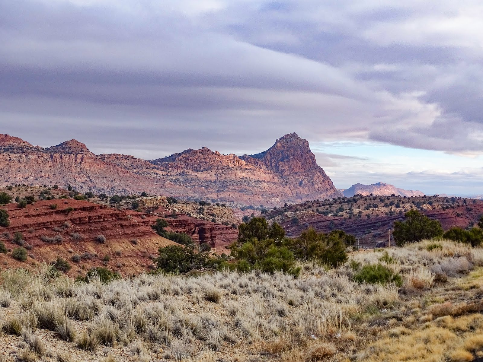 Walking Arizona Echo Cliffs along Highway 89, Northern Arizona
