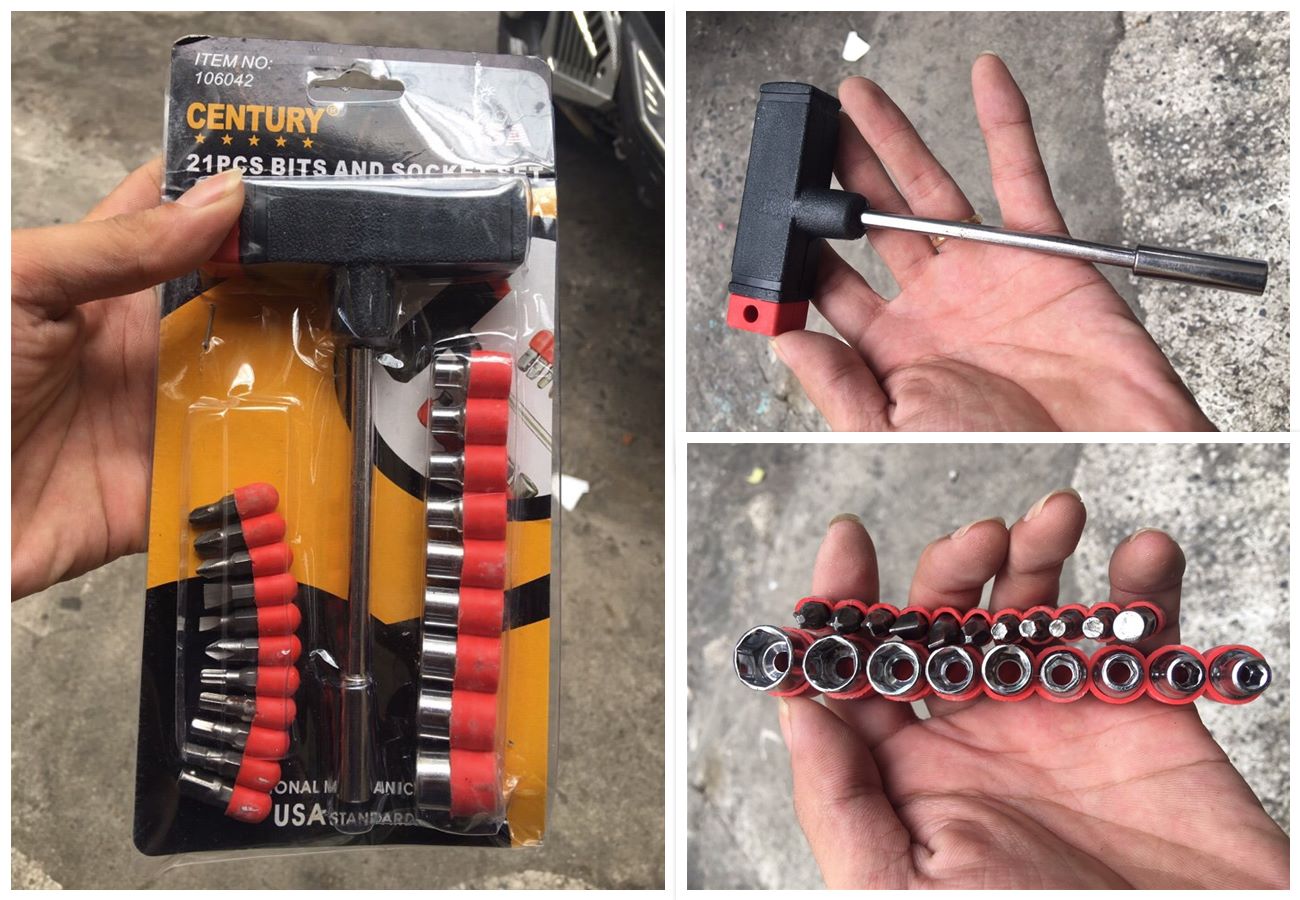 22k - Tool vặn ốc chữ T 21 đầu giá sỉ và lẻ rẻ nhất 22k - Tool vặn ốc chữ T 21 đầu giá sỉ và lẻ rẻ nhất