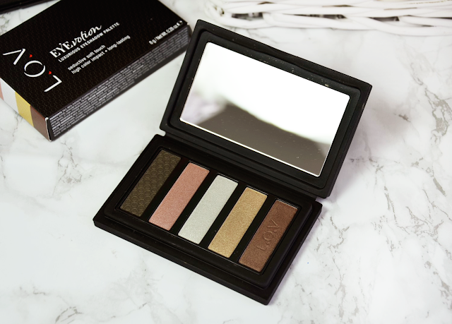 Blogger Mail: New L.O.V Fall Products Luxurious Eyeshadow Palette 720 Devoted To Metallics