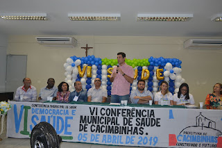 Secretaria municipal de Saúde de Cacimbinhas-AL realizou a conferência municipal.
