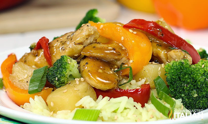 Pineapple Chicken Skillet With Broccoli in 30 Minutes