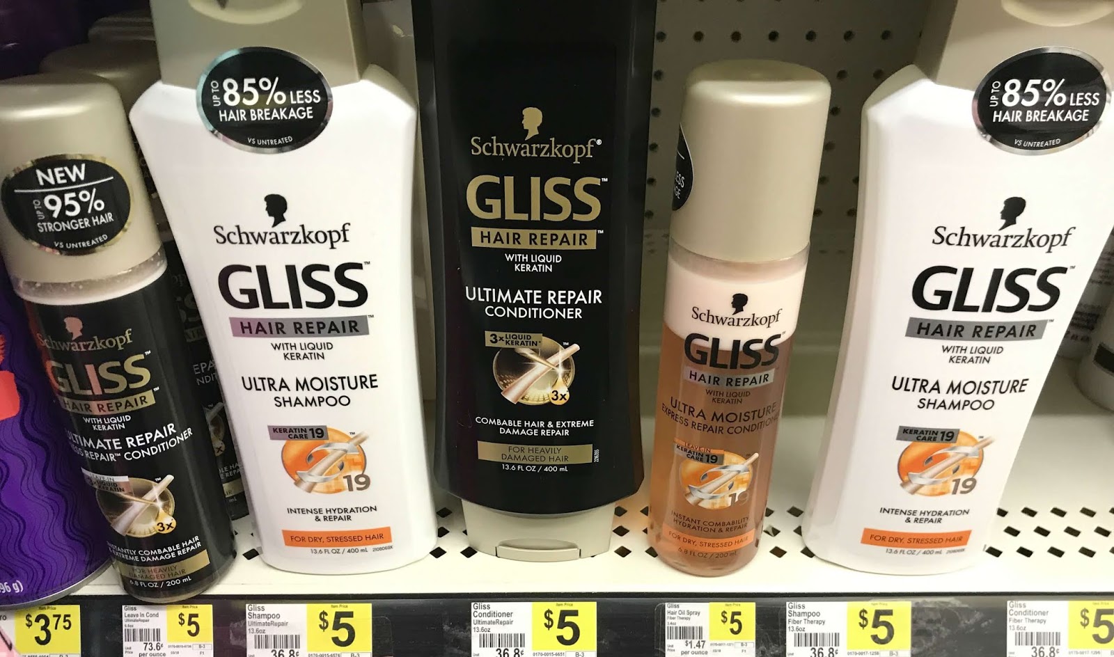 Dollar General Gliss Hair Repair 50 Cents Each (Usually 5!)