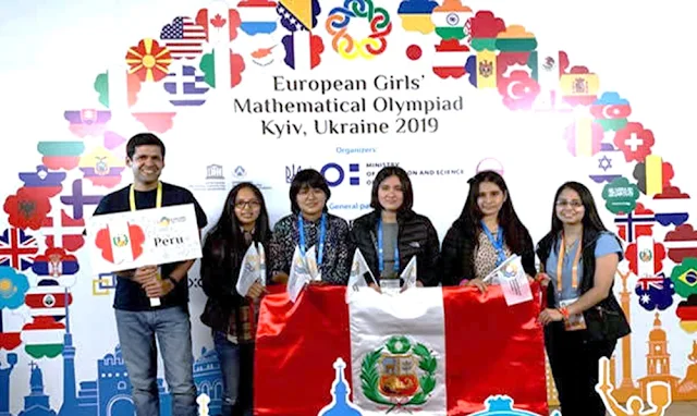 Peruana de 14 años gana medalla de oro en Olimpiada Europea de Matemática