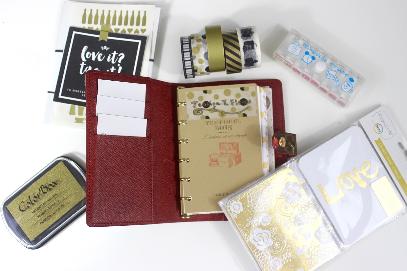 How I Personalize My Louis Vuitton Agenda – Domesticated Me