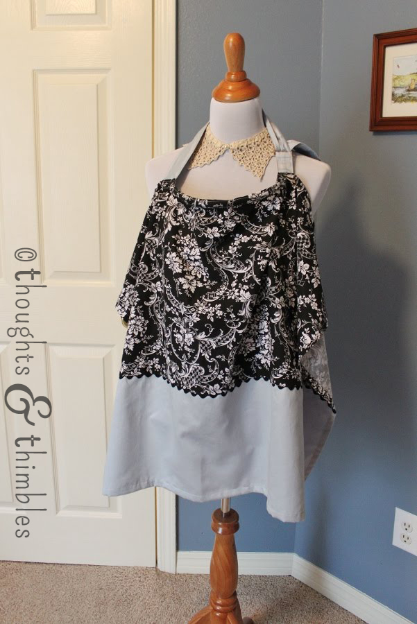 Thoughts and Thimbles Simple Nursing Cover