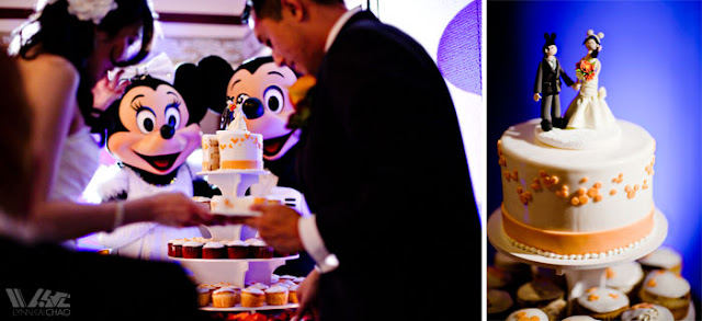 Disneyland Wedding Grand Californian Hotel Mickey and Minnie Trillium Room